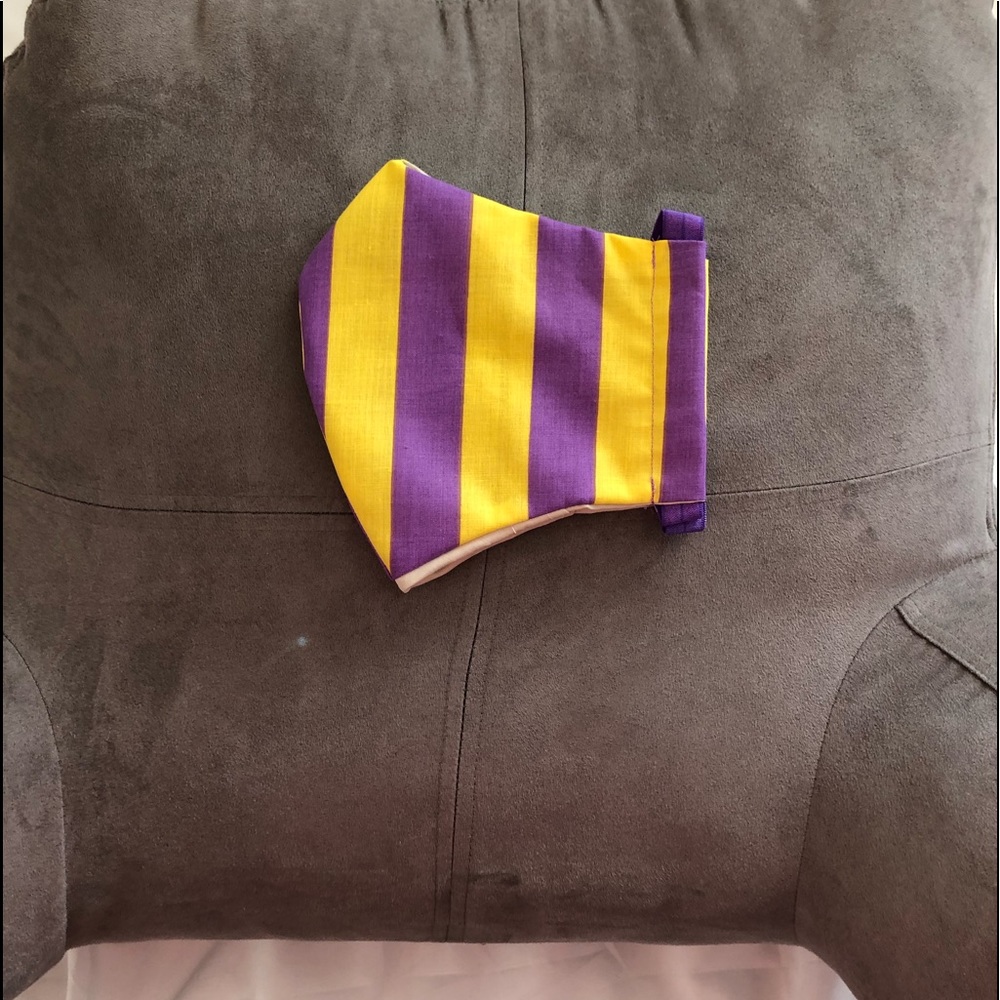 NEW! Lakers Inspired Face Mask with filter pocket!